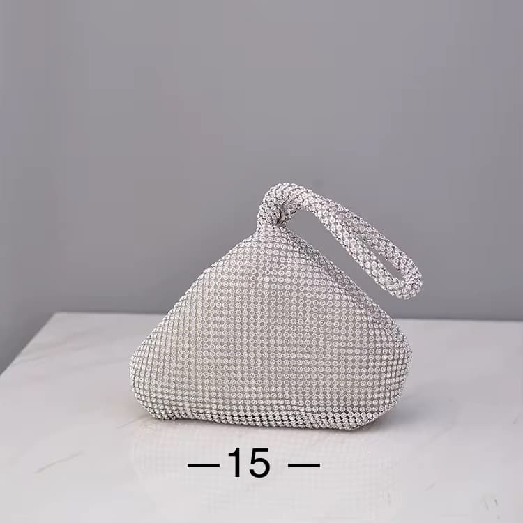 Mini Rhinestone Clutch Bag