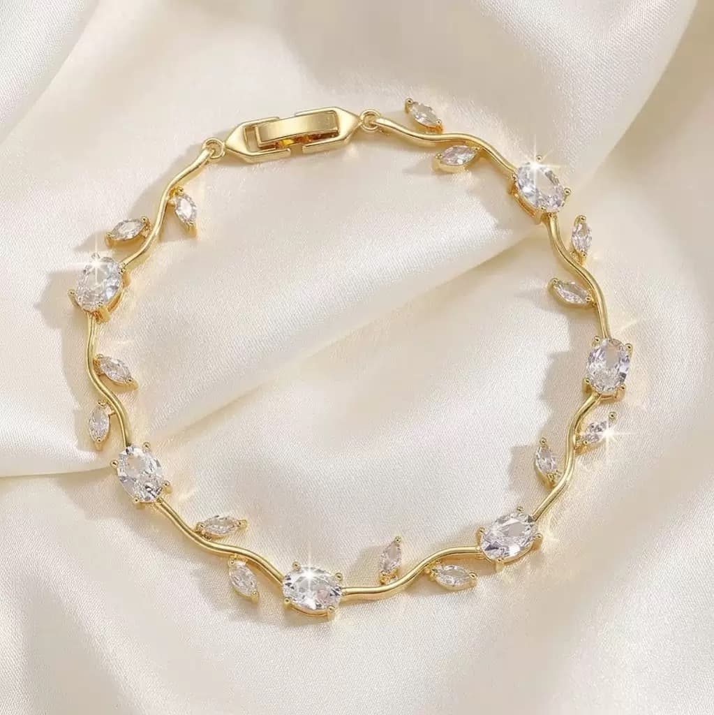 Gold Tulip Bracelet