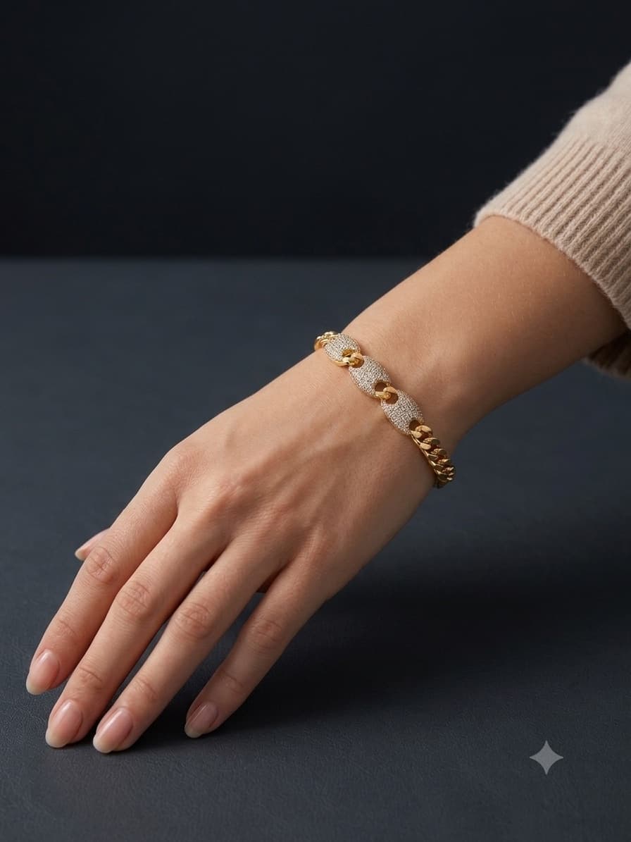 Brazilian gold Bracelet B