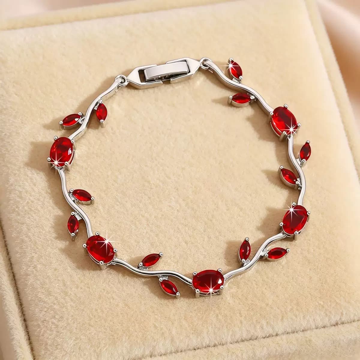 Silver Tuilp Bracelet